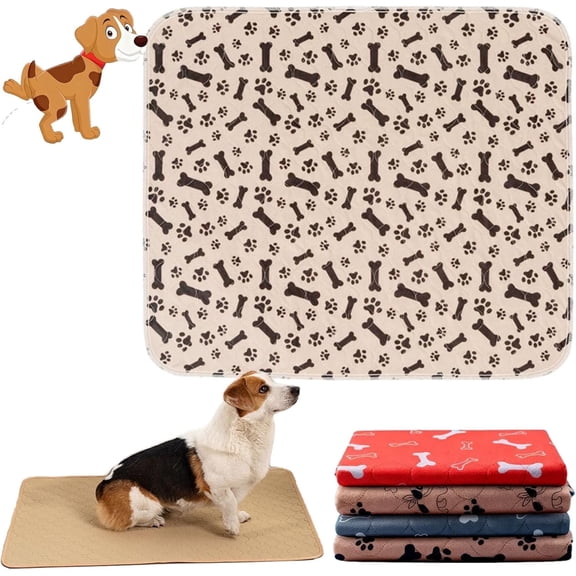 Puppy Pad with Pheromones, The Last Pee Pad You'll Get, Reusable Washable Puppy Pads, Waterproof Leak-Proof & Anti-Slip Pet Training Pads for Dogs & Cats at Home & Travel