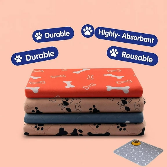 Puppypad - The Durable, Leak-Proof Pee Pad, Puppypad with Pheromones, Puppy Pad - Rip-Proof, Eco-Friendly, Easy to Clean & Reuse, Multi-Size for All Dogs (E, 31"×35")