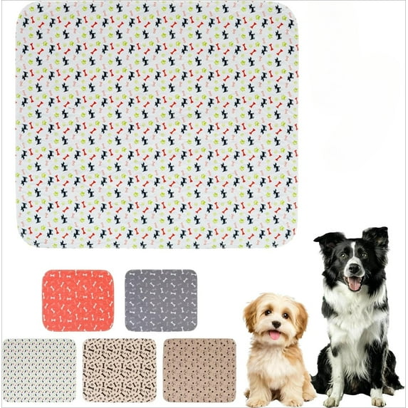 Puppypad Pee Pads with Pheromones, 4-Layer Leak-Proof Protection and Non-Slip Bottom for Effective Housebreaking and Odor Control, Washable & Reusable Dog Training Pads