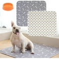 thumbnail image 1 of Puppypad Pee Pads with Pheromones, Reusable and Washable Puppy Pads, Leak-Proof Pet Training Pads for Dogs Indoor Use (Gray+White, L-32X35), 1 of 8