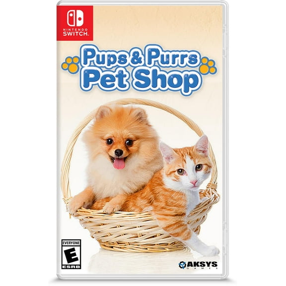 Pups & Purrs Pet Shop for Nintendo Switch [VIDEOGAMES]