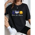 thumbnail image 1 of Pupusas Lover Love Peace El Salvadaor El Salvadorian Food T-Shirt, 1 of 4