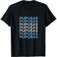 thumbnail image 1 of Pupusas Retro. El Salvador, Honduras pupusas T-Shirt, 1 of 3