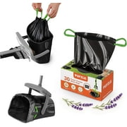 Pupzle Pooper Scooper Bags 2.0 For Side Clips, 30 Pupzle Replacement Bags, Swivel Bin Waste Bag Dog Poop, Refills for Pooper Scooper with Bag Attachment