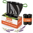 thumbnail image 1 of Pupzle Pooper Scooper Bags 2.0 For Side Clips, 30 Pupzle Replacement Bags, Swivel Bin Waste Bag Dog Poop, Refills for Pooper Scooper with Bag Attachment, 1 of 10