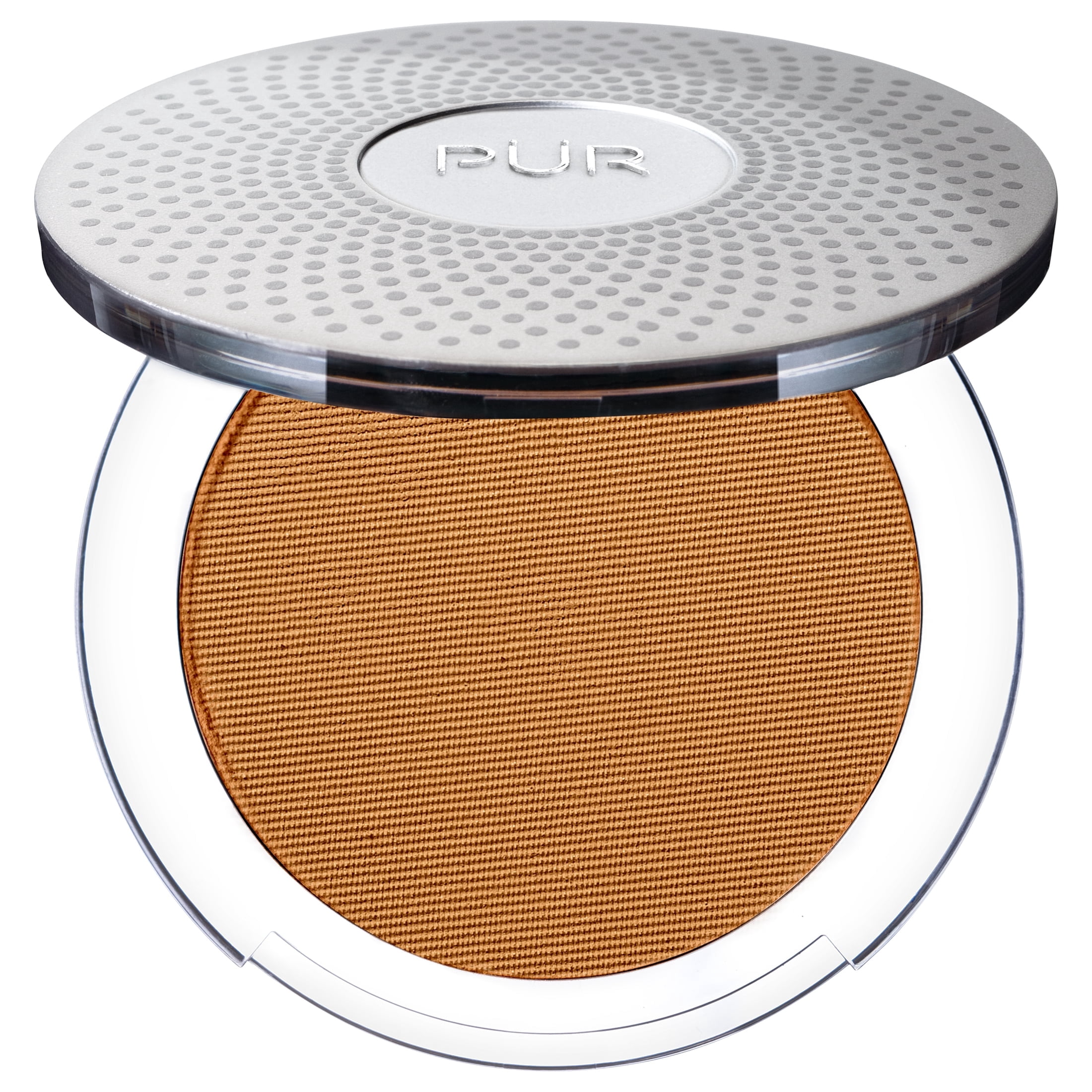 PÜR MINERALS 4-in-1 Pressed Mineral Makeup SPF 15 Powder Foundation with Concealer & Finishing Powder - Medium to Full Coverage- Cruelty-Free & Vegan Friendly, 0.28 Ounce Golden Dark/DG3