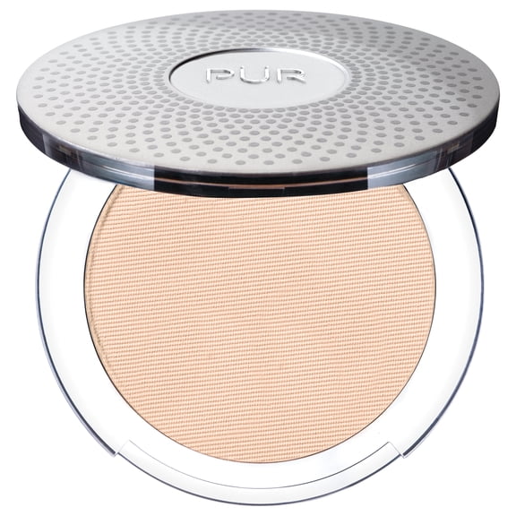 Pur 4-in-1 Pressed Mineral Makeup Powder Foundation, Broad Spectrum SPF 15, Porcelain/LP4