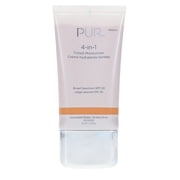 PÜR MINERALS 4-in-1 Tinted Moisturizer With SPF 20 - Hydrating Face Moisturizer, Primer, & Foundation, Medium