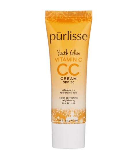 Pur-Lisse CC Cream SPF 50 Vitamin C Youth Glow, Fair, 1.4 fl oz