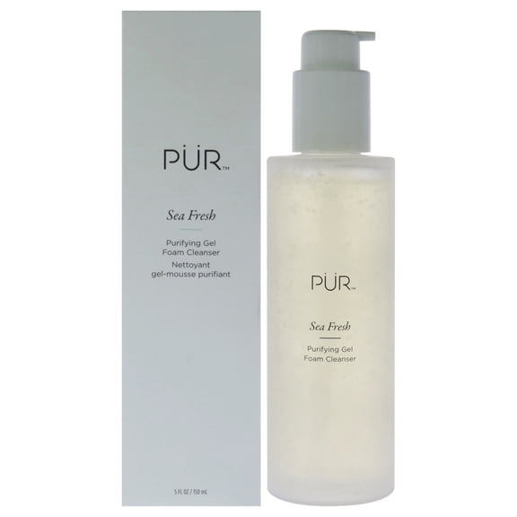 Pur Sea Fresh Purifying Gel Foam Cleanser Skin Care Face Wash