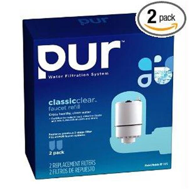 Pur Waf Pur Replacement Filter 2Pk Clear Faucet Mount Classic Clear 2