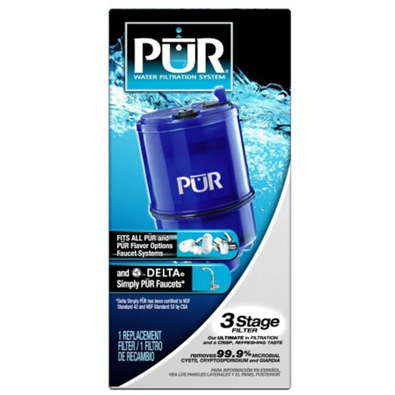 Pur Water 3 Stage Water Filtration System