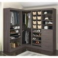 thumbnail image 1 of Pur by Bestar Corner Storage Kit in Bark Gray, 1 of 11
