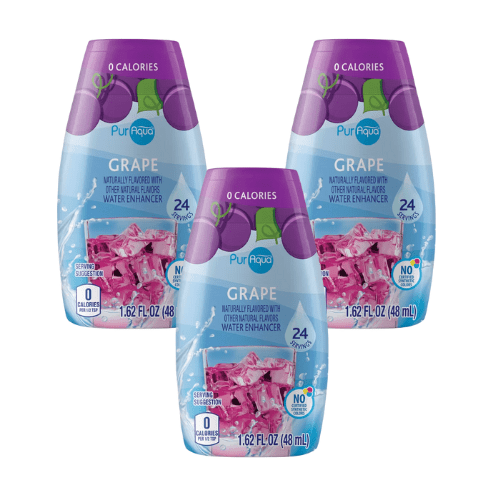 PurAqua Grape  Liquid Water Enhancer, 3 pk, 1.62 oz