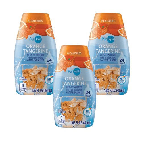 PurAqua Orange Tangerine Liquid Water Enhancer, 0 Calories, 3 Pack, 1.62 Fl Oz