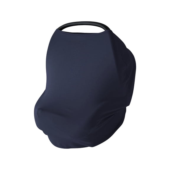 PurComfy Baby Car Seat Cover, SuperSoft Bamboo Viscose Carseat Cover for Infant Boys & Girls, Breathable Multi-Use Breastfeeding Covers, Canopy for Carrier, Stroller, Shopping Cart & High Chair