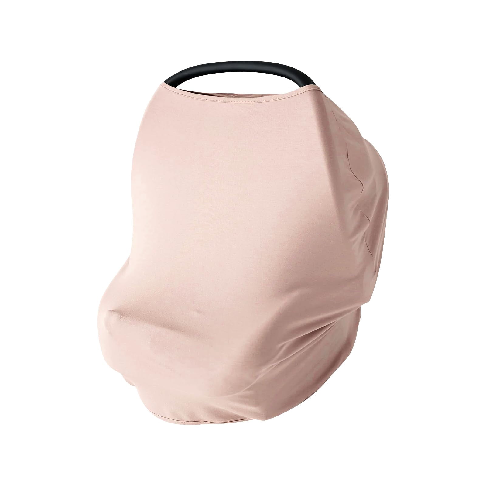 PurComfy Baby Car Seat Cover, SuperSoft Bamboo Viscose Carseat Cover for Infant Boys & Girls, Breathable Multi-Use Breastfeeding Covers, Canopy for Carrier, Stroller, Shopping Cart & High Chair