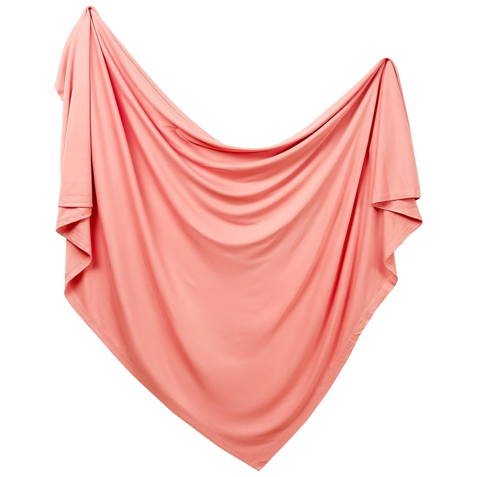 PurComfy Supersoft Swaddle Blanket, Premium Bamboo Viscose Baby swaddling Blankets, Lightweight & Breathable Swaddle Blankets for Boys and Girls, 47” x 47”, Neutral Baby Essentials