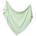 thumbnail image 1 of PurComfy Supersoft Swaddle Blanket, Premium Bamboo Viscose Baby swaddling Blankets, Lightweight & Breathable Swaddle Blankets for Boys and Girls, 47” x 47”, Neutral Baby Essentials, 1 of 9