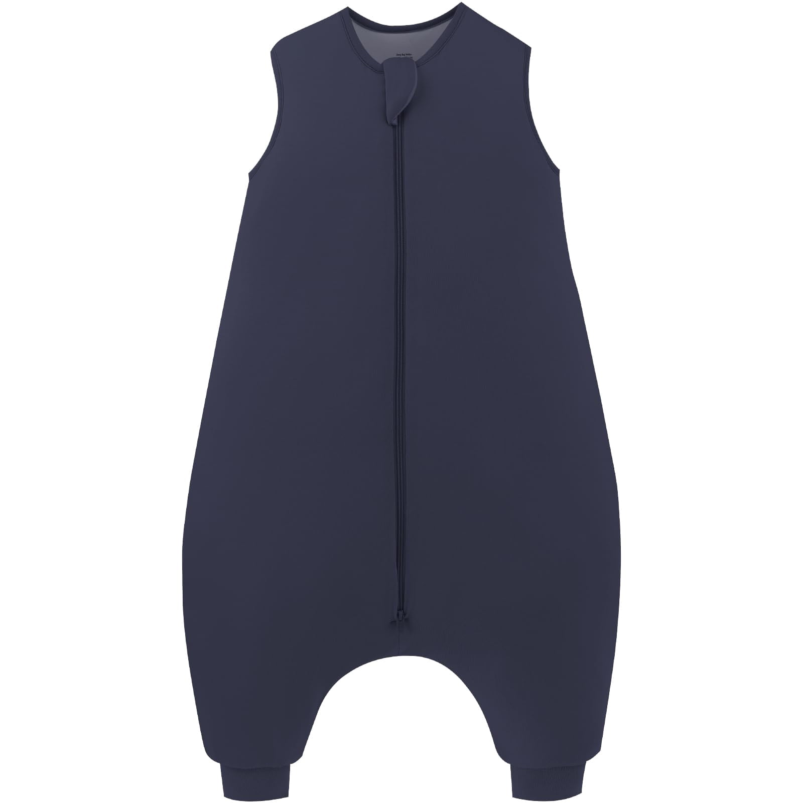 PurComfy Supersoft Toddler Sleep Sack With Feet 1.0 Tog, Premium Bamboo Viscose Sleep Sacks With Legs 2-Way Zipper Sleep Bag Walker 15-24 Month, Midnight