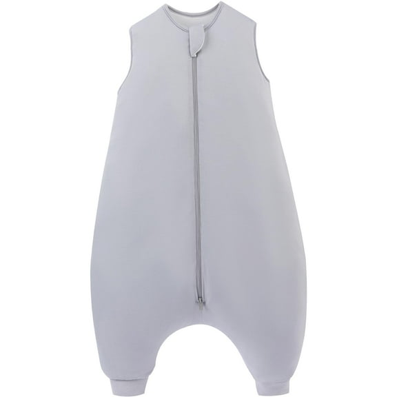 PurComfy Supersoft Toddler Sleep Sack With Feet 1.0 Tog, Premium Bamboo Viscose Sleep Sacks With Legs 2-Way Zipper Sleep Bag Walker, Dolphin
