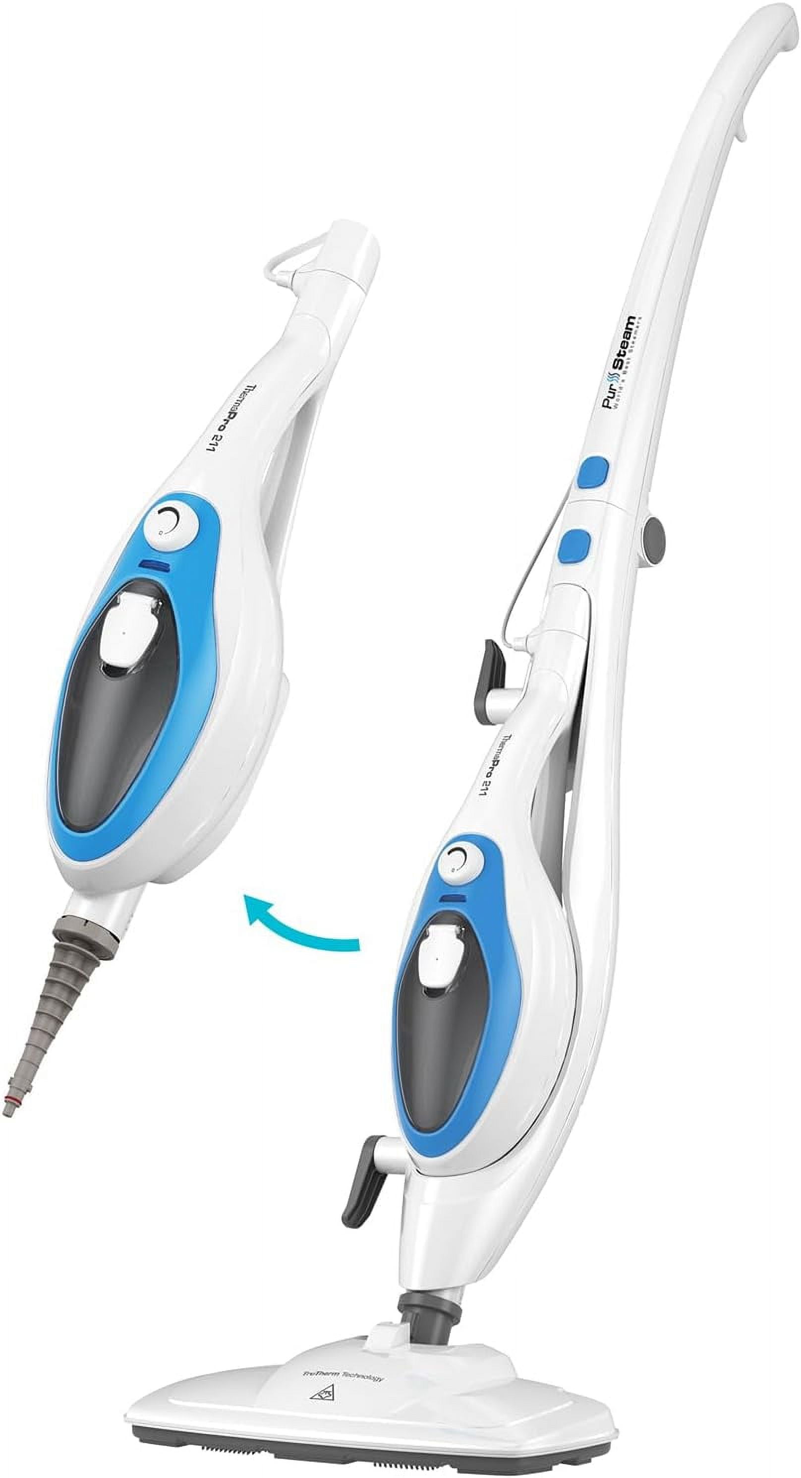 PurSteam 10-in-1 Steam Mop with Handheld Steam Cleaner for Tile & Hardwood Floors Sansujyuku sansujyuku.com