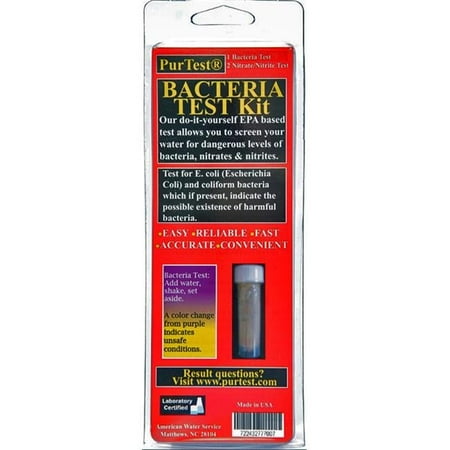 PurTest Bacteria Test Kit PB Format
