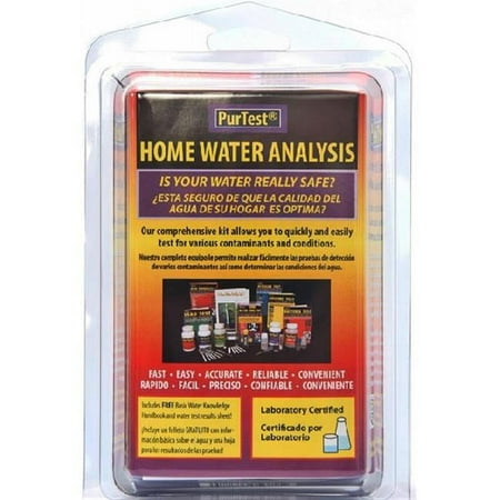 PurTest Home Water Analysis Test Kit-- PB Format
