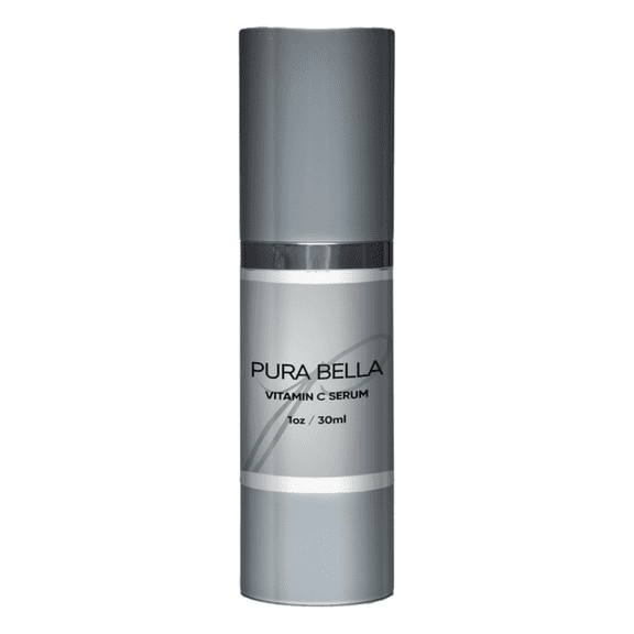 Pura Bella Vitamin C Serum - Anti Aging Facial Serum - Contains Vitamins and Natural Extracts - 1oz/30ml