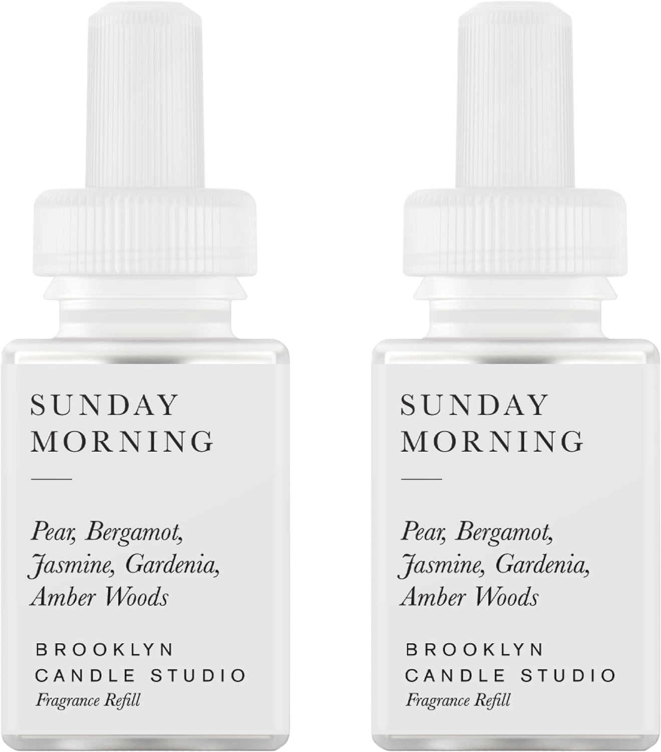 Pura & Brooklyn Candle Studio Home Scent Refill - Sunday Morning - Pack of 2