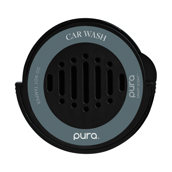 Pura Car Scent Refill - Fragrance for Pura Car Diffuser - Clean & Safe Luxury Diffuser Scent - Long-Lasting Fragrance for 30 Days - Air Deodorizer & Odor Eliminator - Car Wash