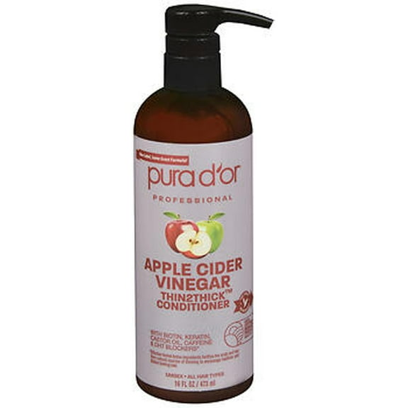 Pura d'Or Apple Cider Vinegar Thin2Thick Conditioner - 16 oz
