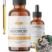 Pura Herba Mugwort Organic Extract, Sleep Supports Liquid Mugwort Extract, Alcohol Free, Vegan - 2 Fl Oz