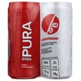 thumbnail image 1 of Pura Soda: Soda Cranberry 4pk, 40.4 Fo, 1 of 1