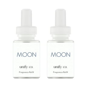 Pura & Unify Co. Home Scent Refill - Smart Air Diffuser - Long-Lasting Luxury Fragrance per Refill - Home Essential - Clean & Safe Diffuser Fragrance - 2 Pack, Moon