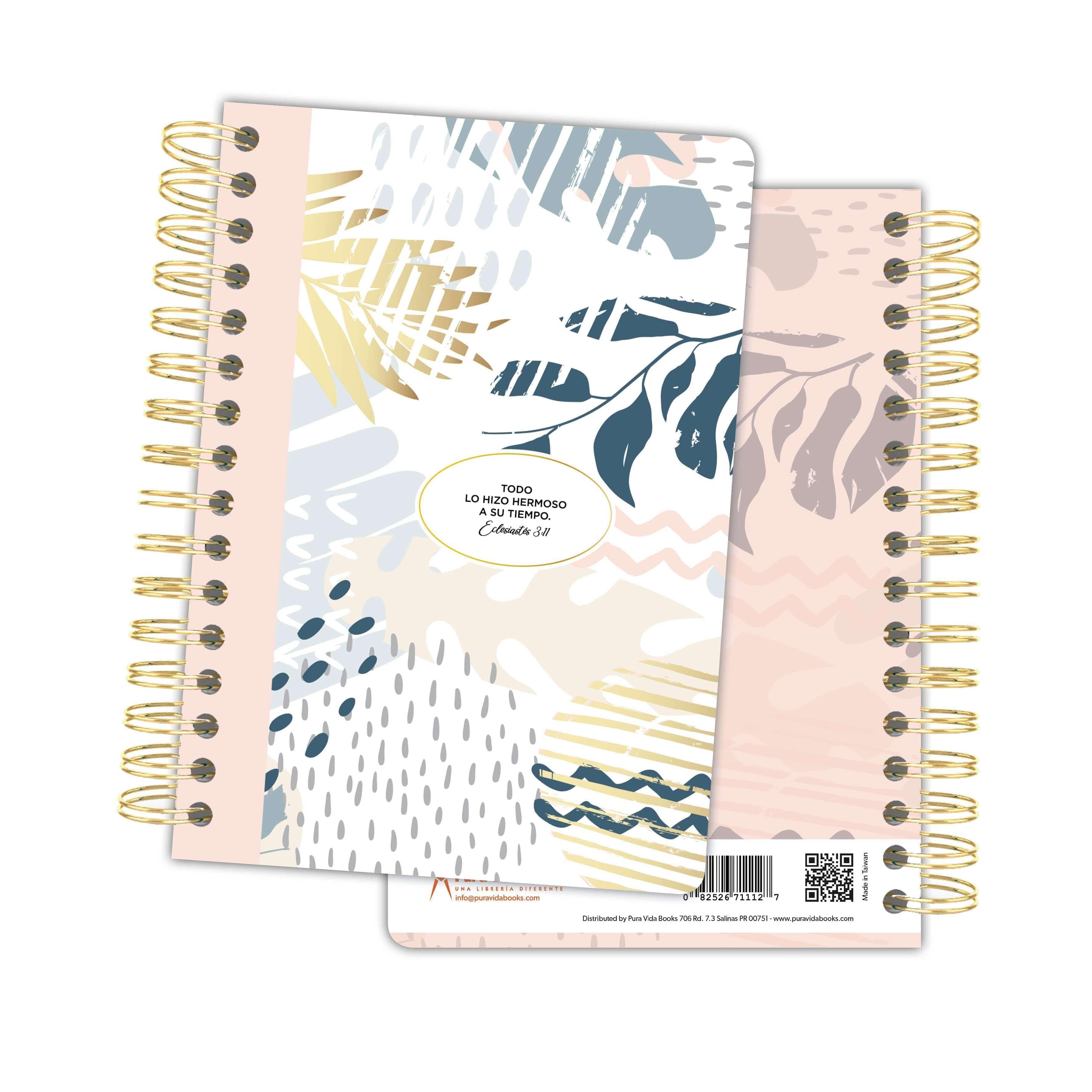 Pura Vida Books - "Todo Lo Hizo" -Pink Hardcover Journal 100 Pages