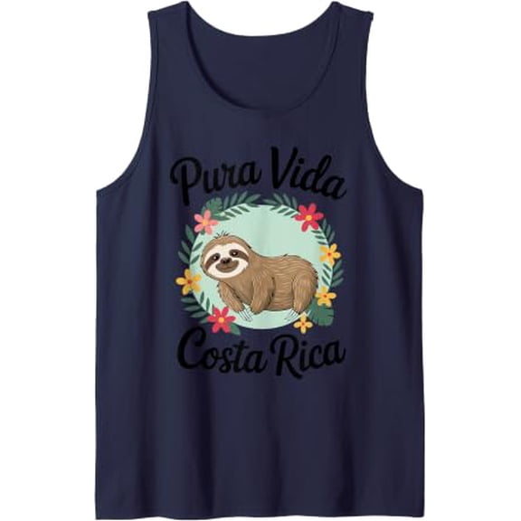 Pura Vida Costa Rica Beach Vacation Summer Group Matching Tank Top Size S-3XL