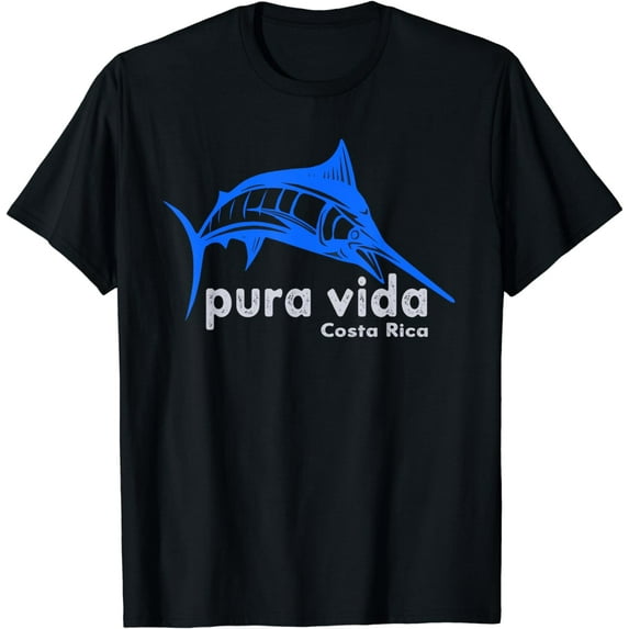 Pura Vida Costa Rica Fishing T-Shirt