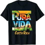 Pura Vida Costa Rica Souvenir - Cool Central America Travel T-Shirt