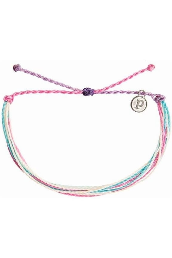 Jewelry Bracelets - 100% Waterproof and Handmade w/Coated Charm, Adjustable Band