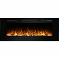thumbnail image 1 of PuraFlame EF173B 50" Recessed Electric Fireplace, Flush Mounted for 2x6 Stud, Log Set & Crystal, 1500W, Black, 1 of 6