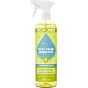 Puracy - Natural Baby Laundry Stain Remover, Enzyme Odor Eliminator, Free & Clear, 16 Oz
