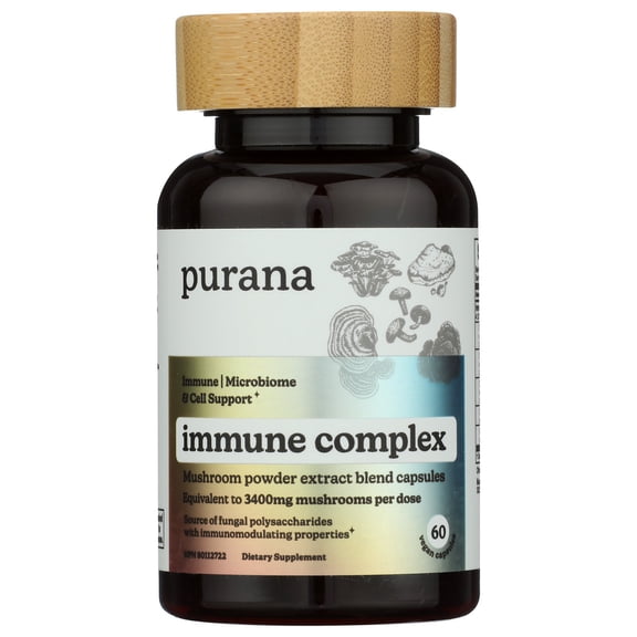 Purana Immune Complex Extract 60 Vegetarian Capsules