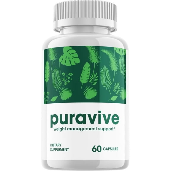 Puravive Extra Strength Pills - Official - Keto Puravive Advanced Formula Raspberry Ketone Dietary Support Supplement PureViva Men Women 60 Capsules