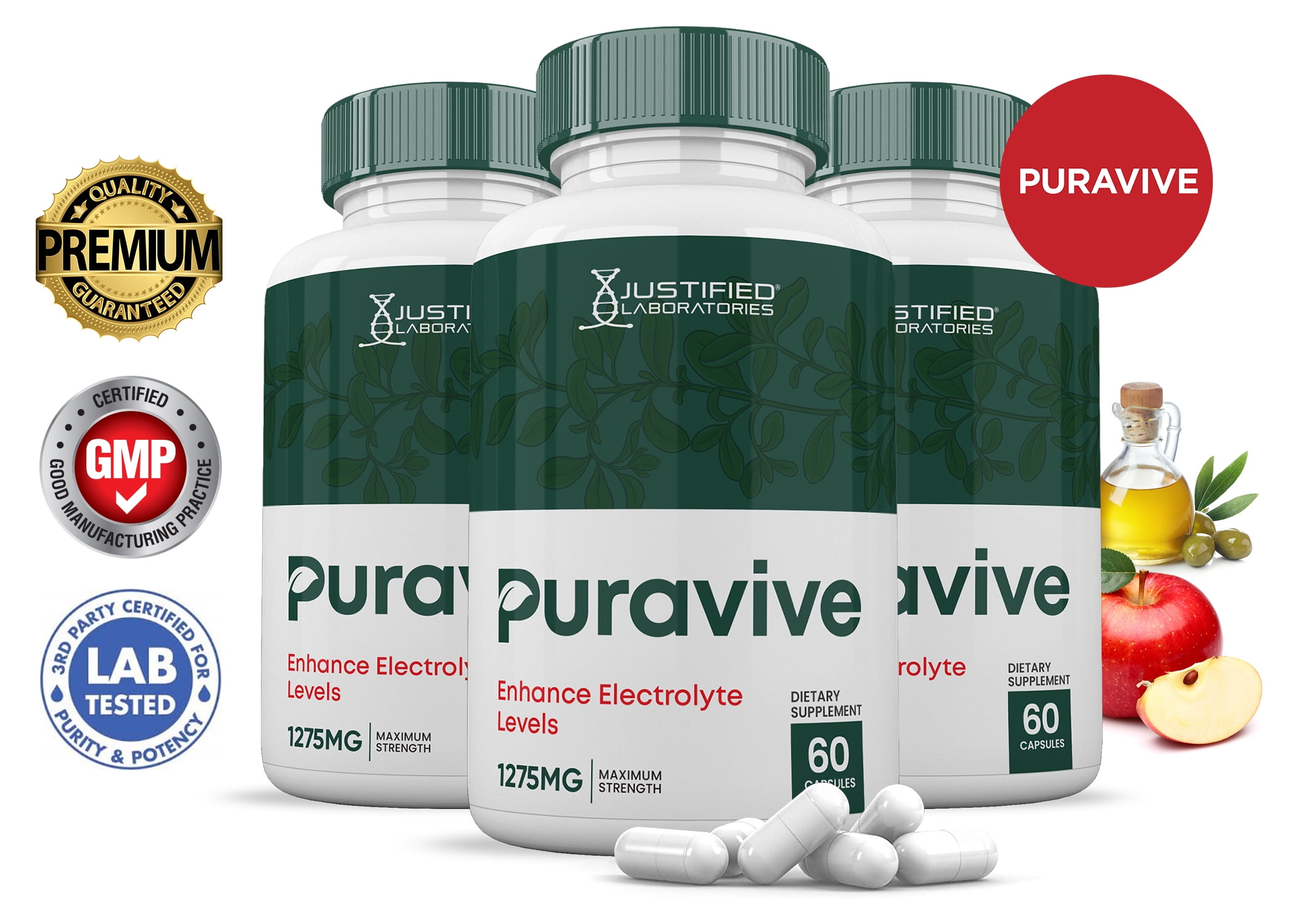 Puravive Pills 1275MG Supplement Mineral Keto Support Blend 180 ...