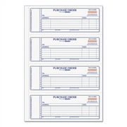 Purchase Order Book, Two-Part Carbonless, 7 X 2.75, 4/page, 400 Forms | Bundle of 2 Each