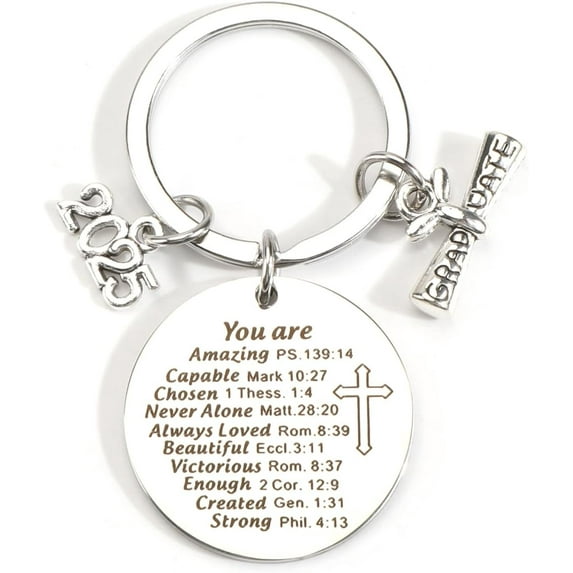 Purchase products graduation keychain, 2025 graduation gift for him, her woman, man, 2025 keychain for graduate