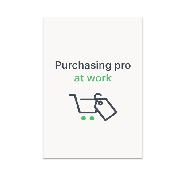 Purchasing Pro at Work Wall Art - Purchasing Professional - 13x19 Poster Print