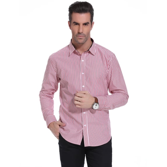 Purcoar Blouses for men Blouse elegant mens Work Blouses Blouse for men
