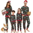 thumbnail image 1 of Purcoar Matching Family Pajamas Sets Christmas Sleepwear S-XXL, 1 of 10